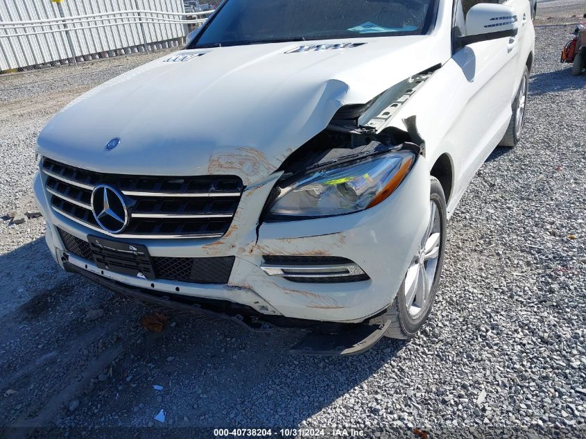 2013 Mercedes-Benz Ml 350 4Matic VIN: 4JGDA5HB7DA123033 Lot: 40738204