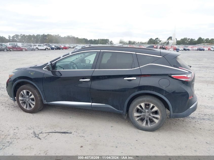 2018 Nissan Murano Sv VIN: 5N1AZ2MGXJN122264 Lot: 40738209