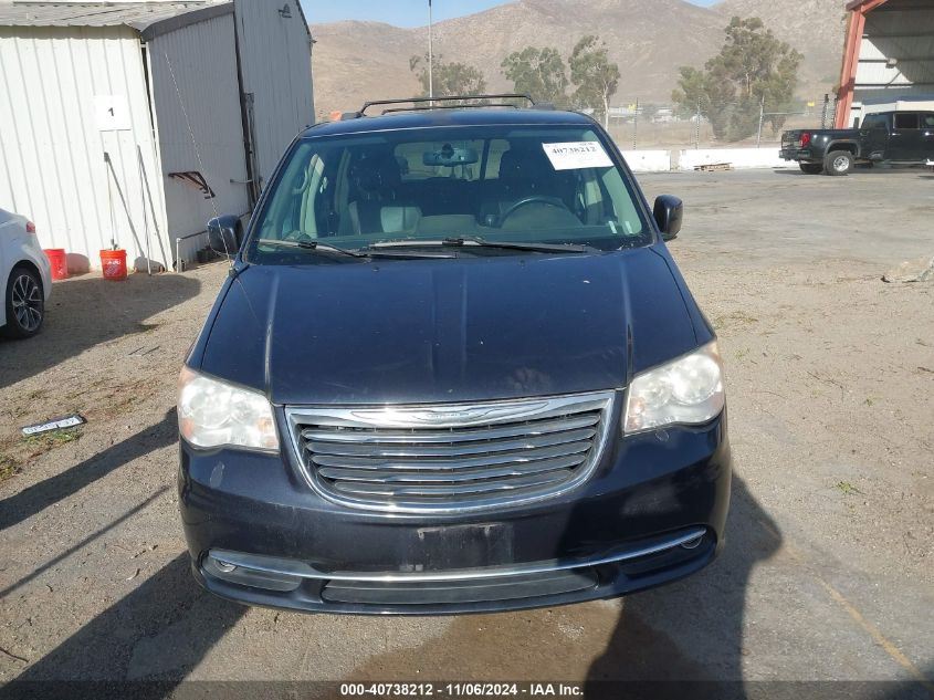 2013 Chrysler Town & Country Touring VIN: 2C4RC1BG9DR776430 Lot: 40738212