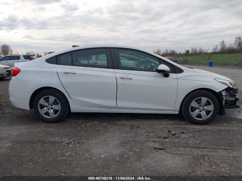 2016 Chevrolet Cruze Ls Auto VIN: 1G1BC5SM9G7293114 Lot: 40738216