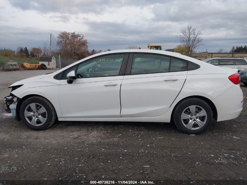 2016 Chevrolet Cruze Ls Auto VIN: 1G1BC5SM9G7293114 Lot: 40738216