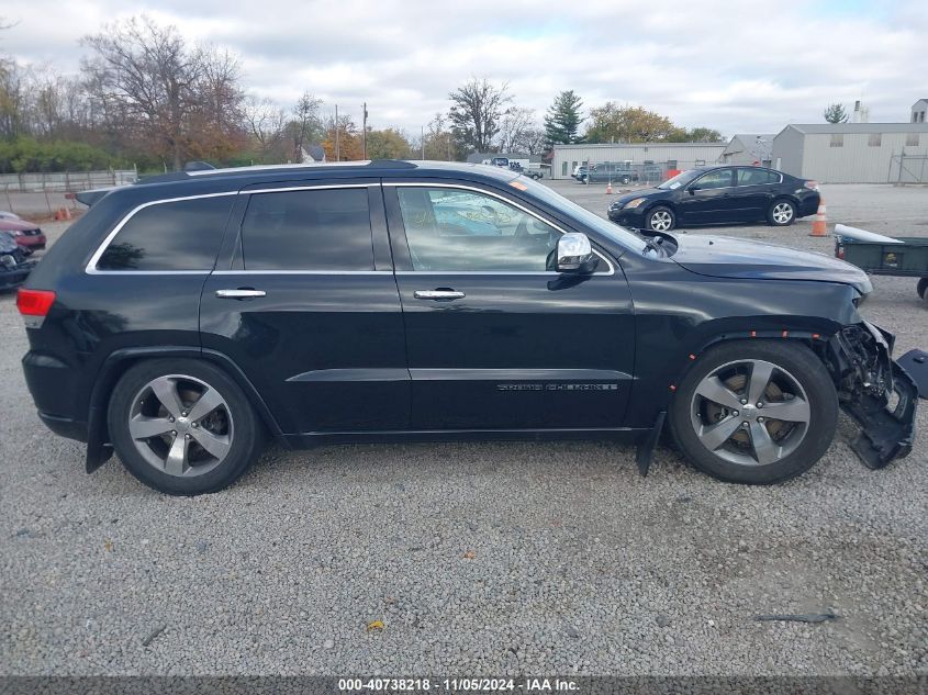 2014 Jeep Grand Cherokee Overland VIN: 1C4RJFCT0EC213498 Lot: 40738218