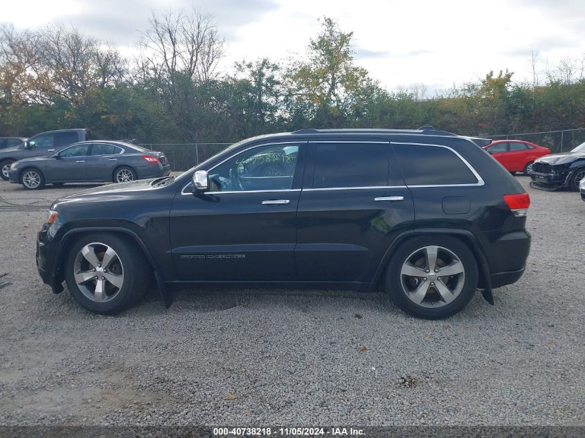 2014 Jeep Grand Cherokee Overland VIN: 1C4RJFCT0EC213498 Lot: 40738218