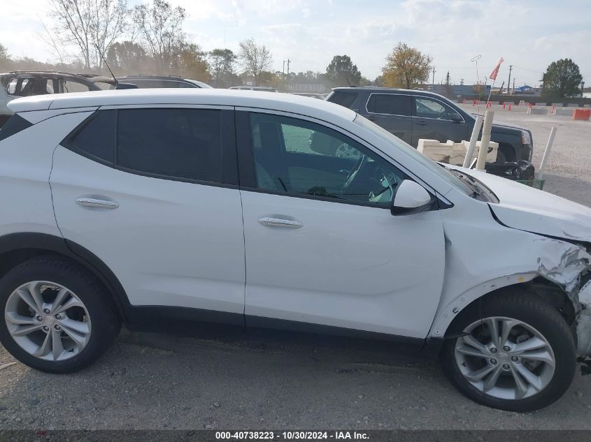 2021 Buick Encore Gx Fwd Preferred VIN: KL4MMBS25MB038070 Lot: 40738223