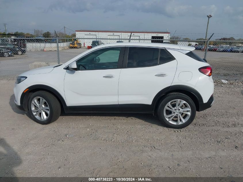 2021 Buick Encore Gx Fwd Preferred VIN: KL4MMBS25MB038070 Lot: 40738223