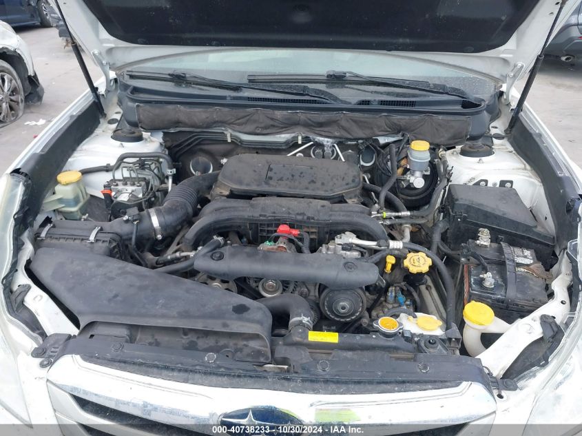 2012 Subaru Outback 2.5I VIN: 4S4BRBAC6C3233575 Lot: 40738233