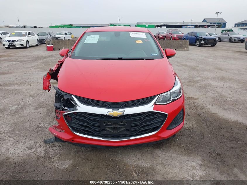 2019 Chevrolet Cruze Ls VIN: 1G1BC5SMXK7129833 Lot: 40738235