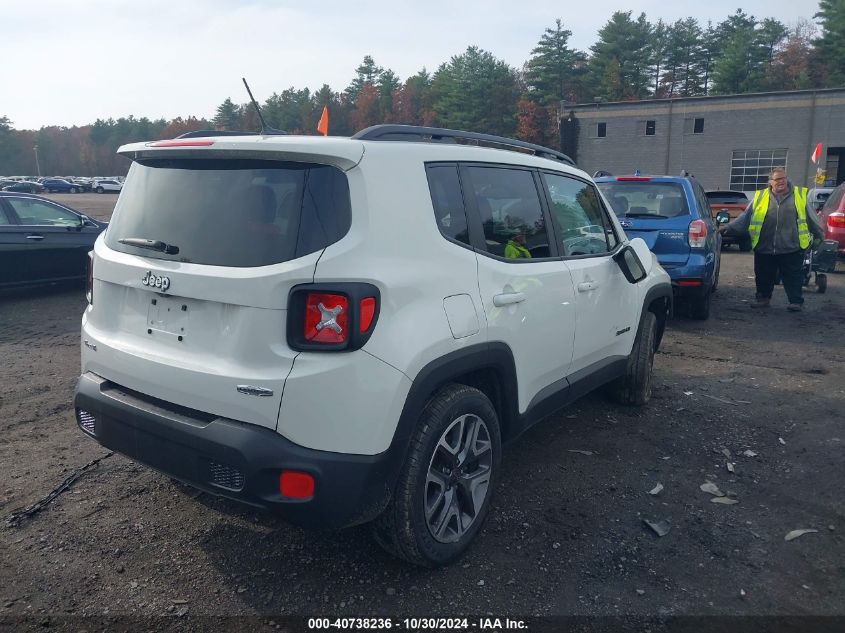 VIN ZACCJBBB9HPF10874 2017 Jeep Renegade, Latitude 4X4 no.4