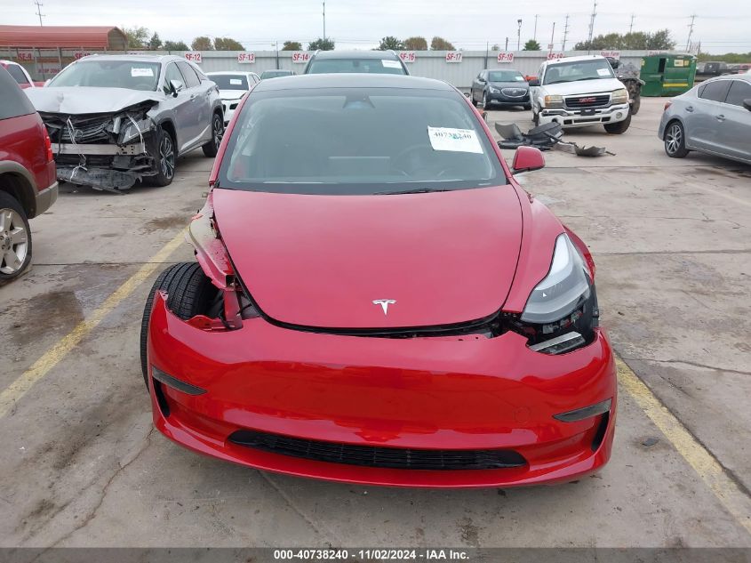 2023 Tesla Model 3 Rear-Wheel Drive VIN: 5YJ3E1EA4PF714537 Lot: 40738240