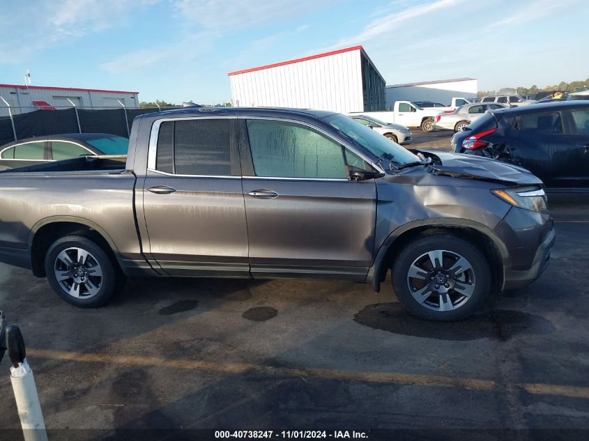 2019 HONDA RIDGELINE RTL - 5FPYK2F53KB008410