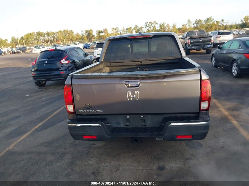 2019 HONDA RIDGELINE RTL - 5FPYK2F53KB008410