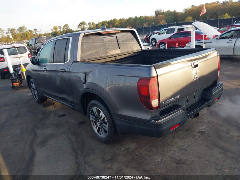 2019 HONDA RIDGELINE RTL - 5FPYK2F53KB008410