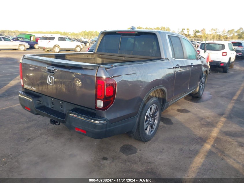 2019 HONDA RIDGELINE RTL - 5FPYK2F53KB008410