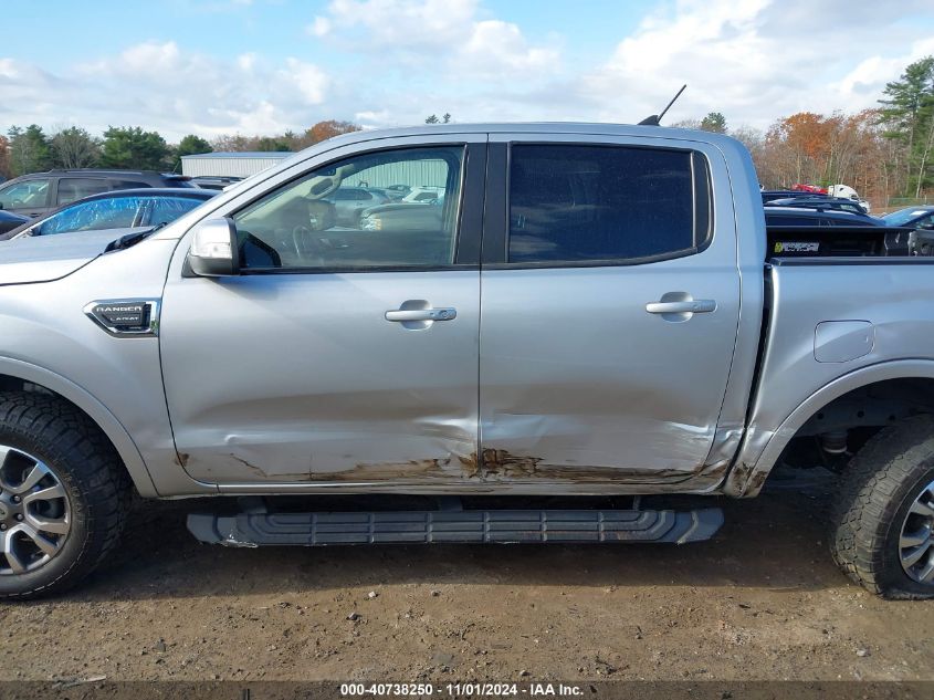 2019 Ford Ranger Lariat VIN: 1FTER4FH6KLA72452 Lot: 40738250