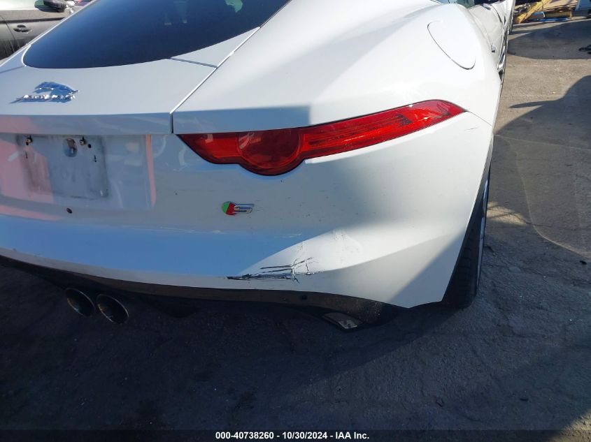 2015 Jaguar F-Type S VIN: SAJWA6BU0F8K17294 Lot: 40738260