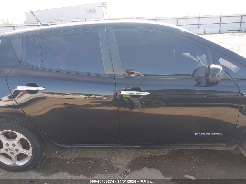 2011 Nissan Leaf Sl VIN: JN1AZ0CP3BT001778 Lot: 40738274