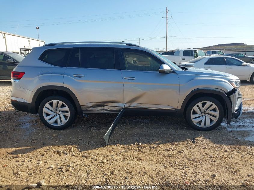 2021 Volkswagen Atlas 3.6L V6 Sel VIN: 1V2ER2CA4MC503948 Lot: 40738275