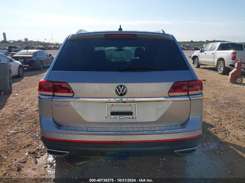 2021 Volkswagen Atlas 3.6L V6 Sel VIN: 1V2ER2CA4MC503948 Lot: 40738275