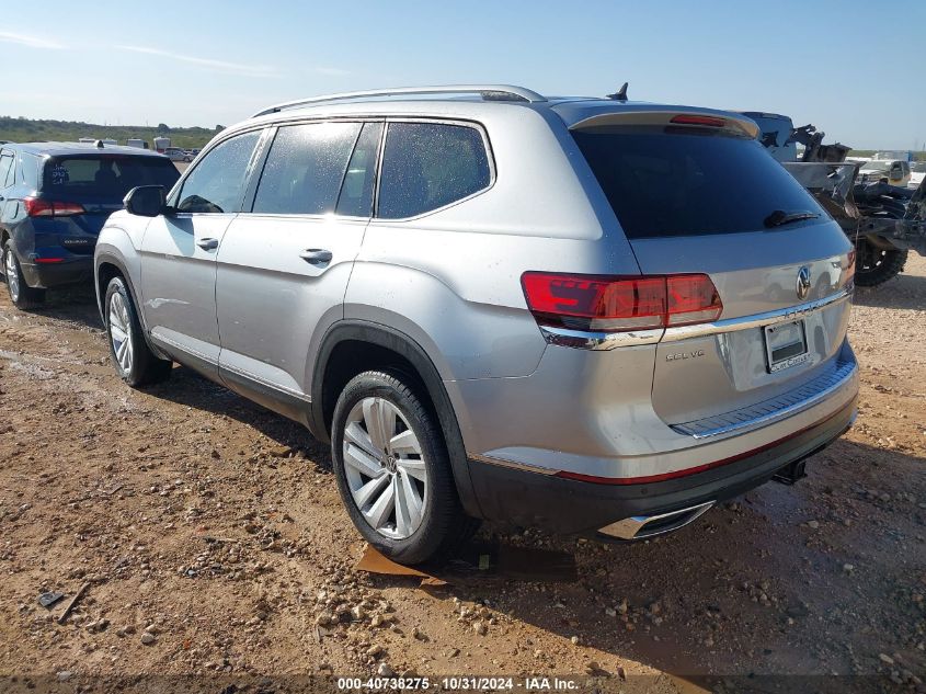 2021 Volkswagen Atlas 3.6L V6 Sel VIN: 1V2ER2CA4MC503948 Lot: 40738275