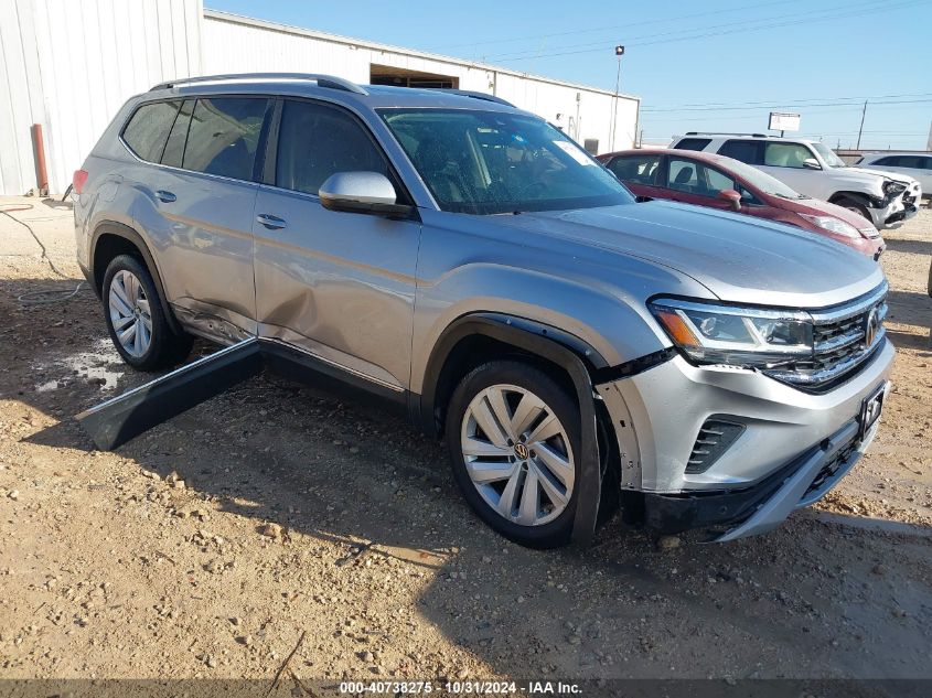 2021 Volkswagen Atlas 3.6L V6 Sel VIN: 1V2ER2CA4MC503948 Lot: 40738275