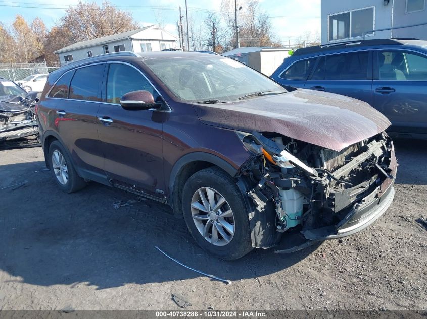 2017 KIA SORENTO 2.4L LX - 5XYPGDA31HG324848