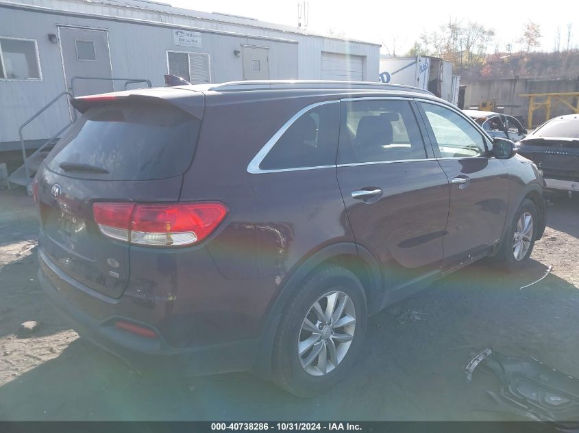 2017 KIA SORENTO 2.4L LX - 5XYPGDA31HG324848