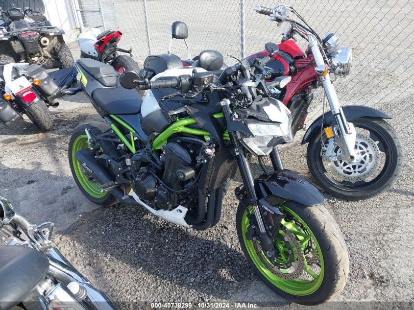 2021 Kawasaki Zr900 F VIN: ML5ZRDF10MDA48761 Lot: 40738299