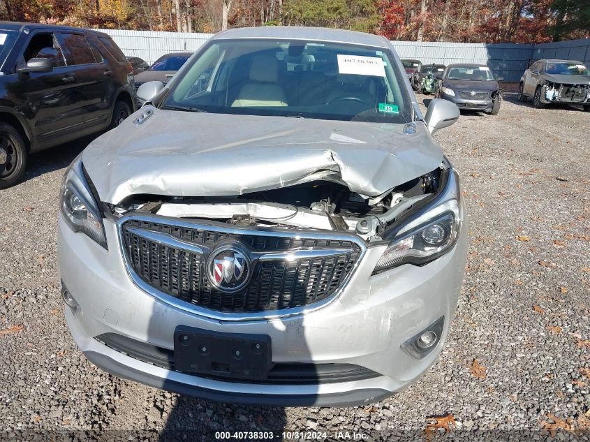 2019 Buick Envision Fwd Preferred VIN: LRBFXBSA4KD010533 Lot: 40738303