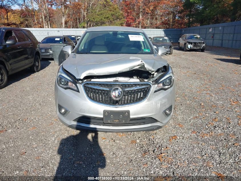 2019 Buick Envision Fwd Preferred VIN: LRBFXBSA4KD010533 Lot: 40738303