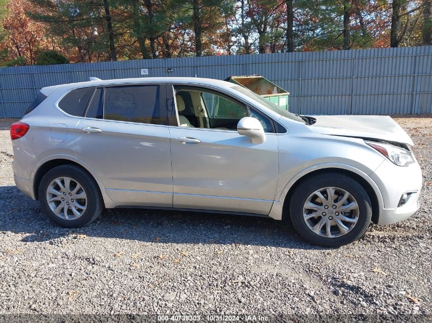 2019 Buick Envision Fwd Preferred VIN: LRBFXBSA4KD010533 Lot: 40738303