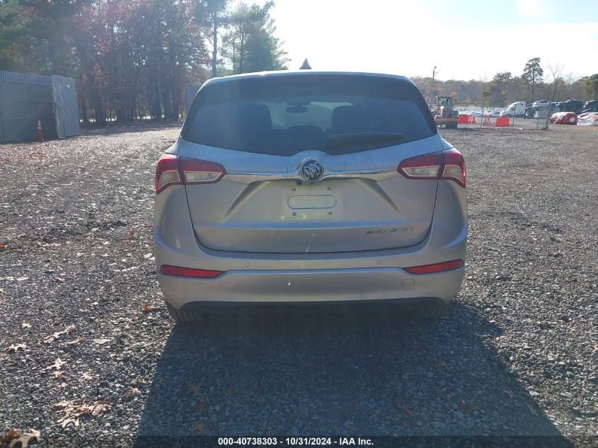 2019 Buick Envision Fwd Preferred VIN: LRBFXBSA4KD010533 Lot: 40738303