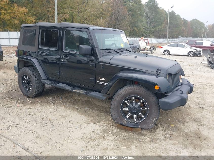 2007 Jeep Wrangler Unlimited Sahara VIN: 1J4GA59147L138986 Lot: 40738306