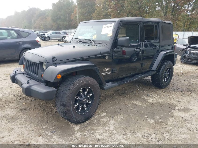 2007 Jeep Wrangler Unlimited Sahara VIN: 1J4GA59147L138986 Lot: 40738306