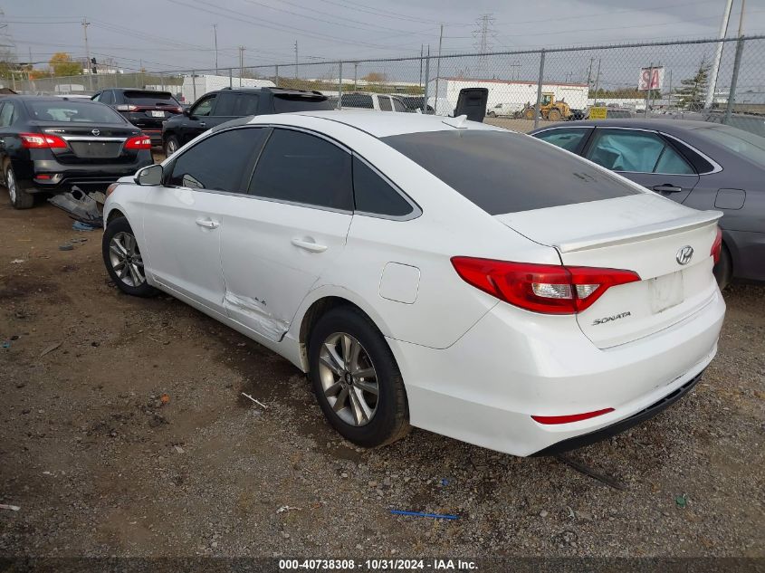 2017 Hyundai Sonata VIN: 5NPE24AF1HH459322 Lot: 40738308