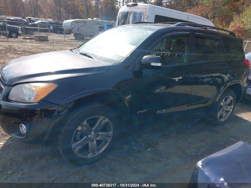 2010 Toyota Rav4 Sport VIN: JTMRK4DV5A5093522 Lot: 40738317