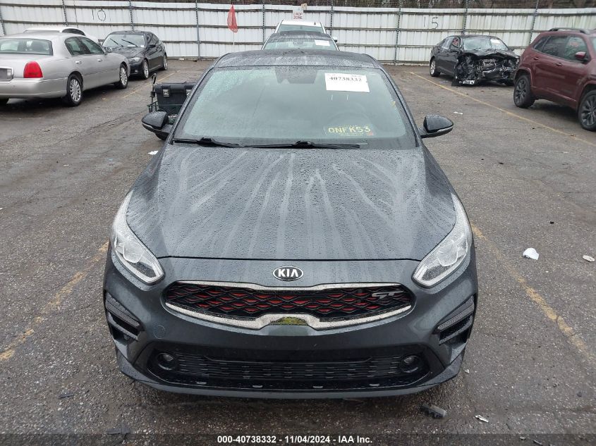 2020 Kia Forte Gt VIN: 3KPF44AC6LE161687 Lot: 40738332