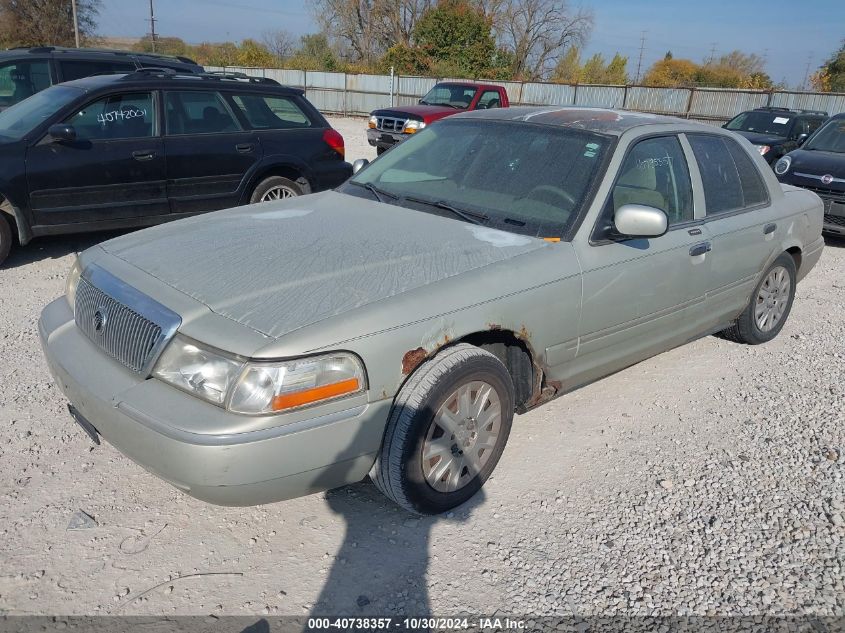 2004 Mercury Grand Marquis Gs VIN: 2MEFM74W14X662858 Lot: 40738357