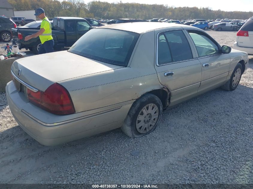 2004 Mercury Grand Marquis Gs VIN: 2MEFM74W14X662858 Lot: 40738357