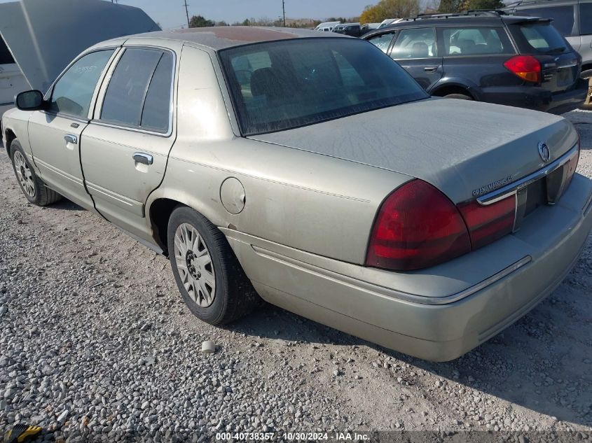 2004 Mercury Grand Marquis Gs VIN: 2MEFM74W14X662858 Lot: 40738357