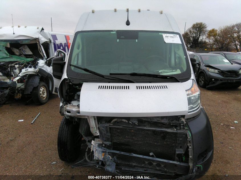 2022 Ram Promaster 3500 Cargo Van High Roof 159 Wb Ext VIN: 3C6MRVJG5NE130748 Lot: 40738377