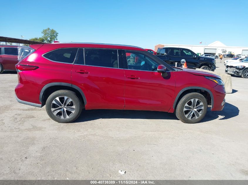 2020 Toyota Highlander Xle VIN: 5TDGZRAH0LS007464 Lot: 40738389