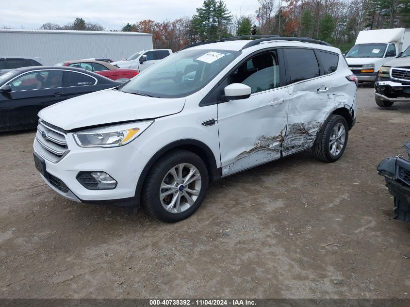 VIN 1FMCU9GD3JUD25309 2018 Ford Escape, SE no.2