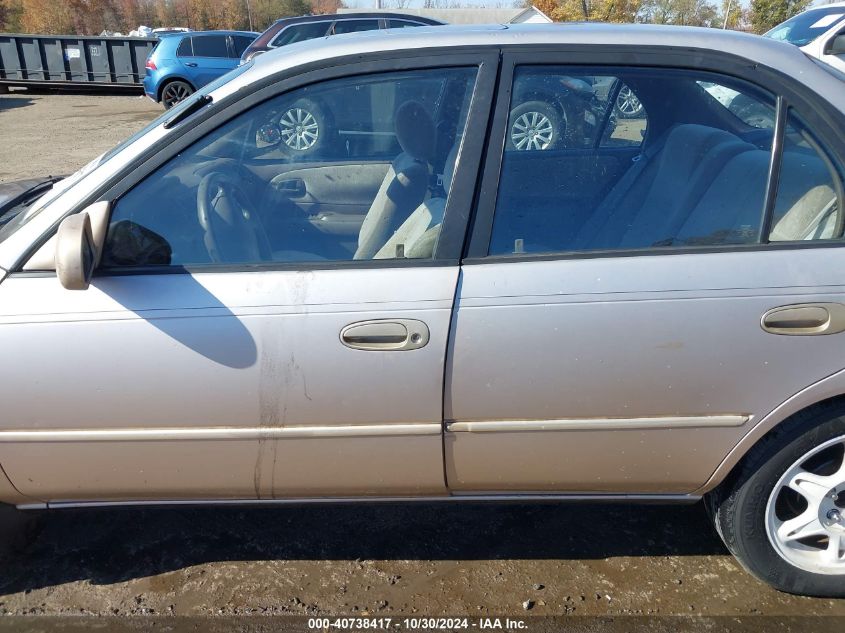 1997 Toyota Corolla Dx VIN: 1NXBB02E8VZ577379 Lot: 40738417