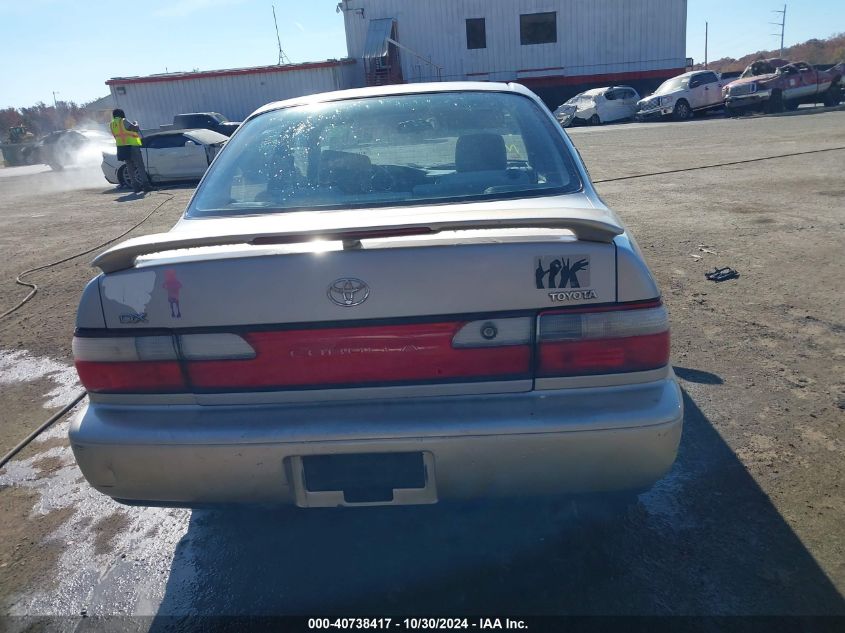 1997 Toyota Corolla Dx VIN: 1NXBB02E8VZ577379 Lot: 40738417