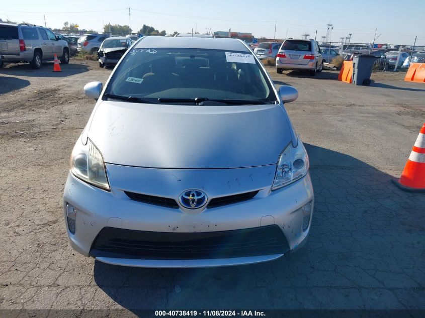 2015 Toyota Prius Two VIN: JTDKN3DU2F0429805 Lot: 40738419