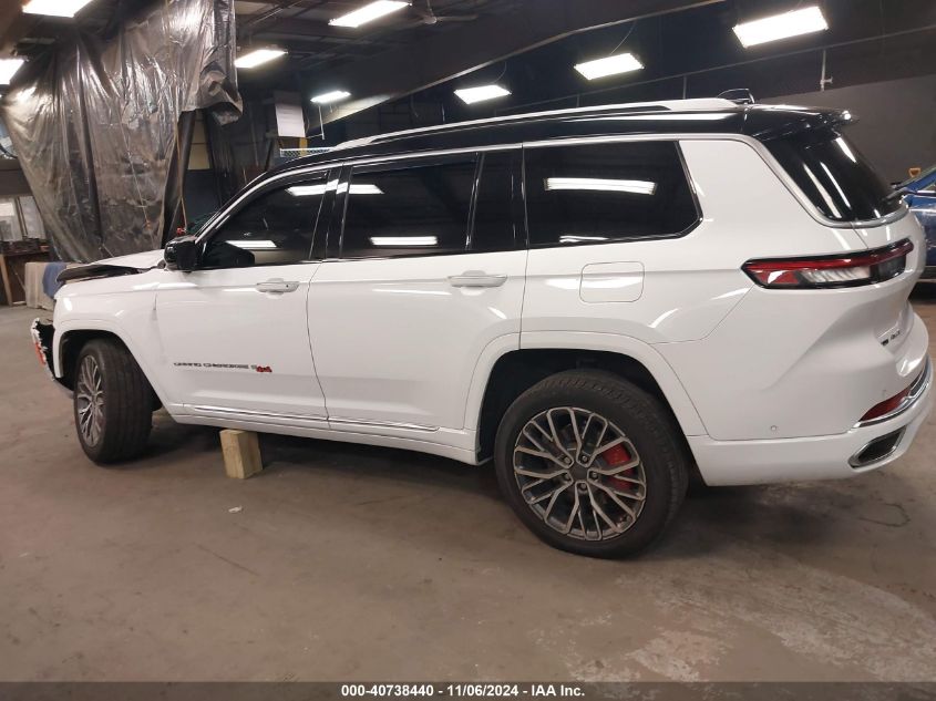 2023 Jeep Grand Cherokee L Summit Reserve 4X4 VIN: 1C4RJKEG6P8732389 Lot: 40738440