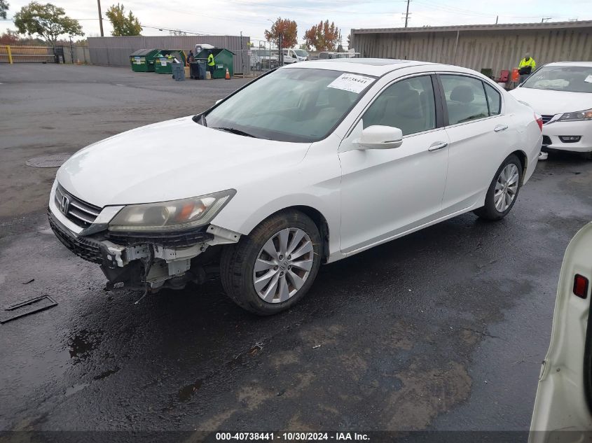 2013 Honda Accord Ex-L VIN: 1HGCR2F81DA156335 Lot: 40738441