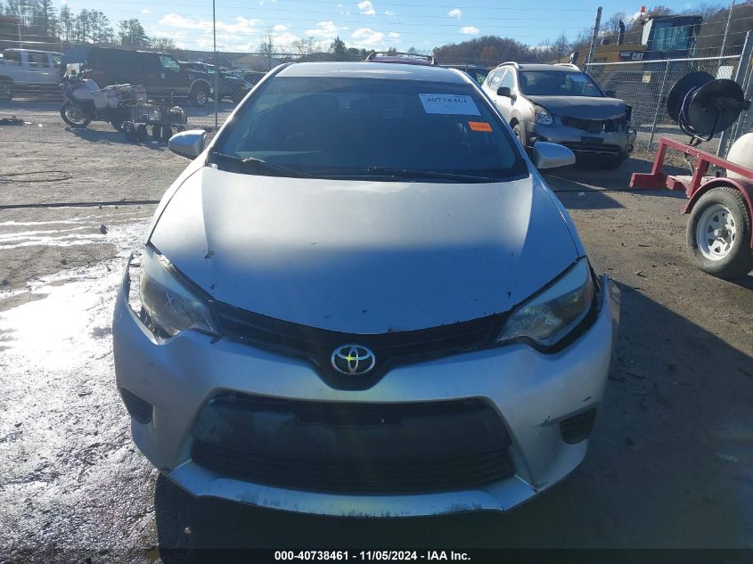 2016 Toyota Corolla L VIN: 5YFBURHE3GP400409 Lot: 40738461