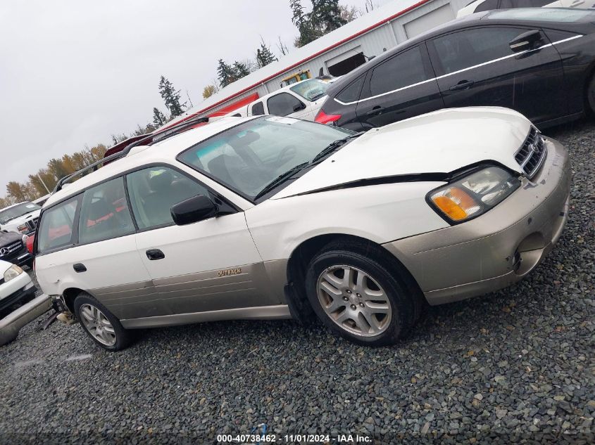 2001 Subaru Outback VIN: 4S3BH665817659038 Lot: 40738462