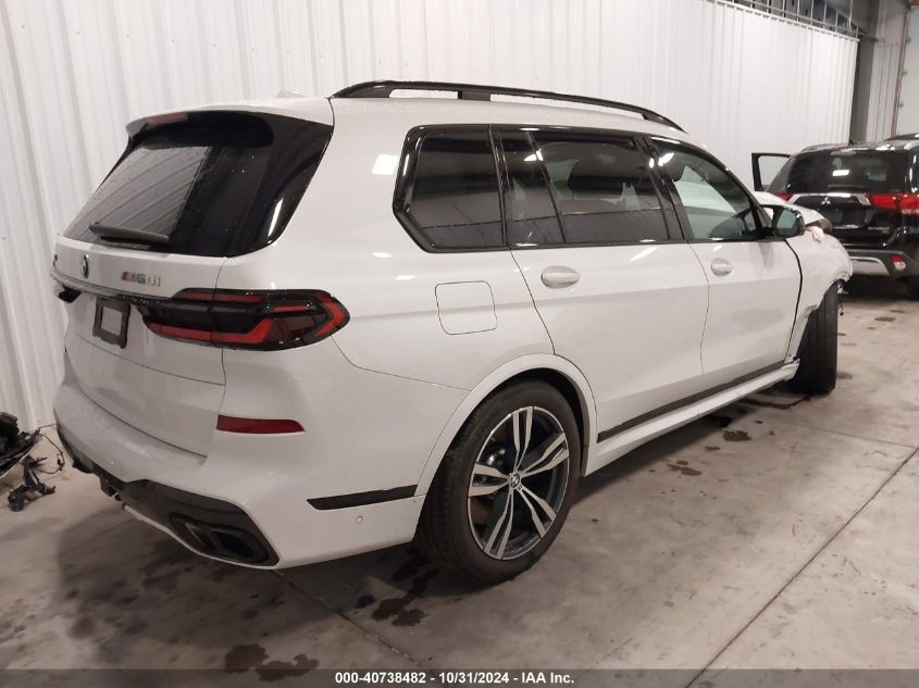 2024 BMW X7 M60I VIN: 5UX33EM05R9T46595 Lot: 40738482